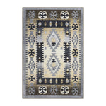 Motega Tribal Southwestern Traditional Geometric Ikat Indoor Area Rug - Rugs by Superior