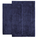 Non-Slip Absorbent Assorted Solid 2 Piece Bath Rug Set - Bath Rugs by Superior