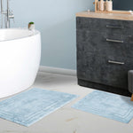 Non-Slip Absorbent Assorted Solid 2 Piece Bath Rug Set - Bath Rugs by Superior