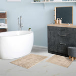 Non-Slip Absorbent Assorted Solid 2 Piece Bath Rug Set - Bath Rugs by Superior
