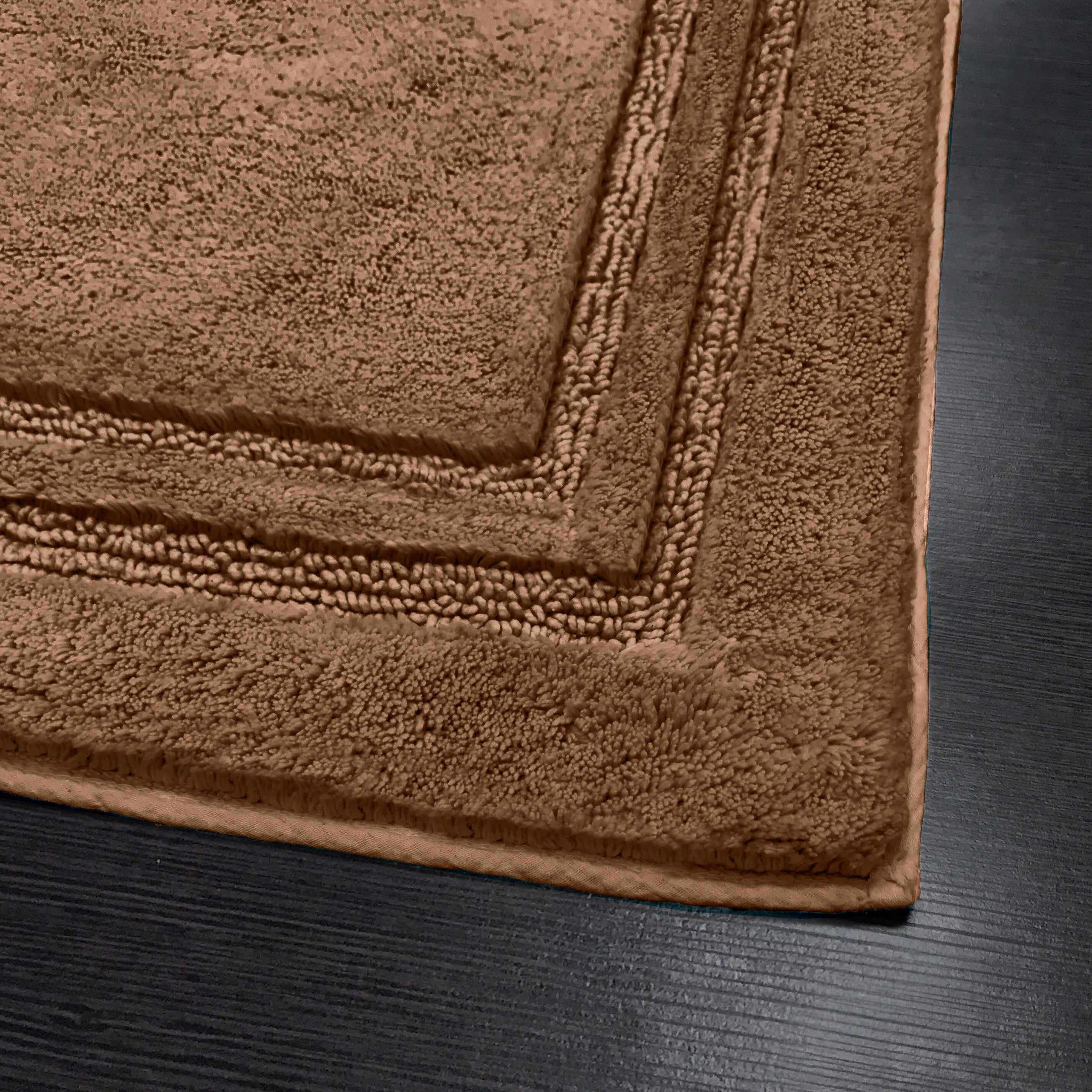 Non-Slip Absorbent Assorted Solid 2 Piece Bath Rug Set - Bath Rugs by Superior