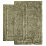 Non-Slip Absorbent Assorted Solid 2 Piece Bath Rug Set - Bath Rugs by Superior