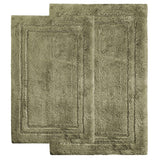 Non-Slip Absorbent Assorted Solid 2 Piece Bath Rug Set - Bath Rugs by Superior