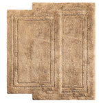 Non-Slip Absorbent Assorted Solid 2 Piece Bath Rug Set - Bath Rugs by Superior