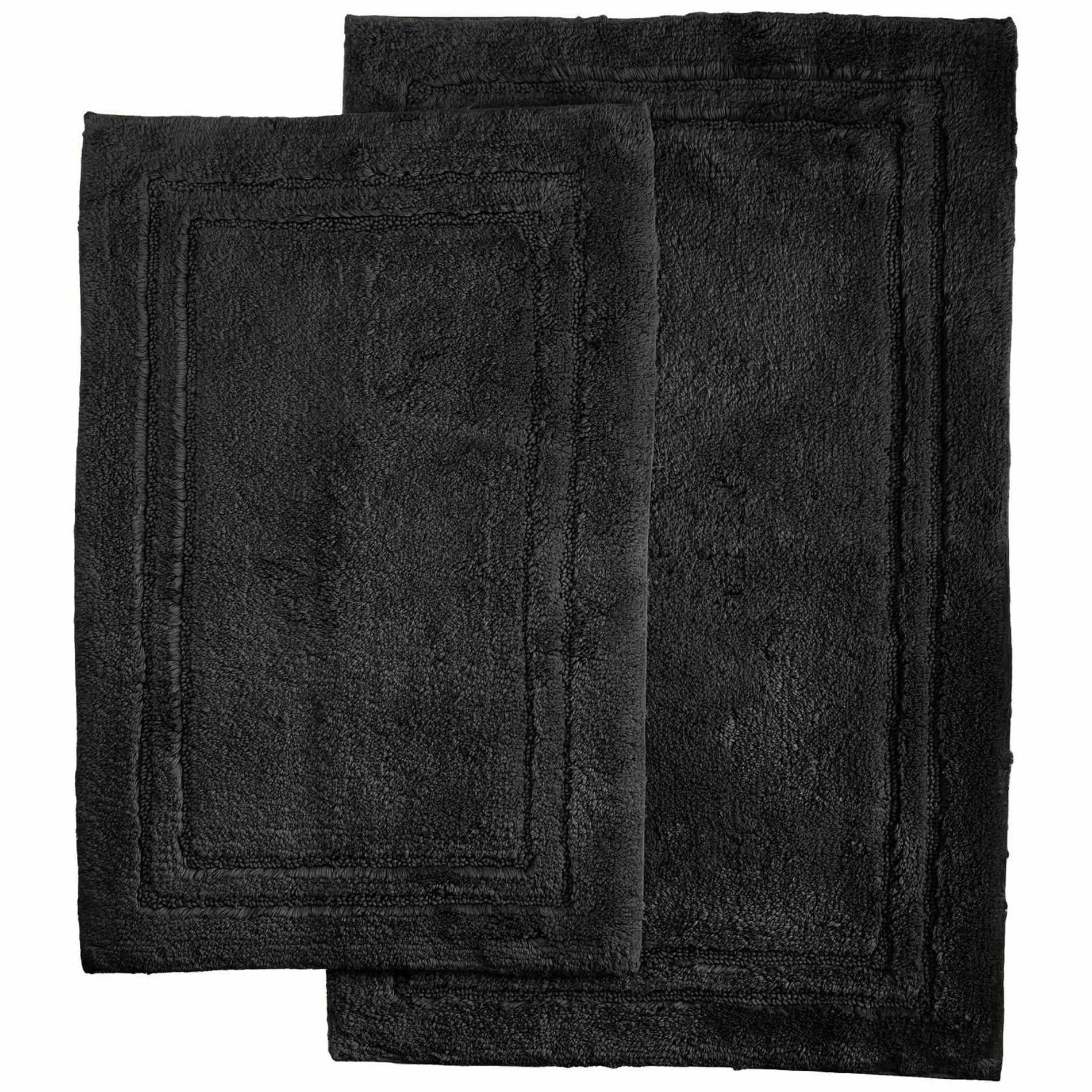 Non-Slip Absorbent Assorted Solid 2 Piece Bath Rug Set - Bath Rugs by Superior