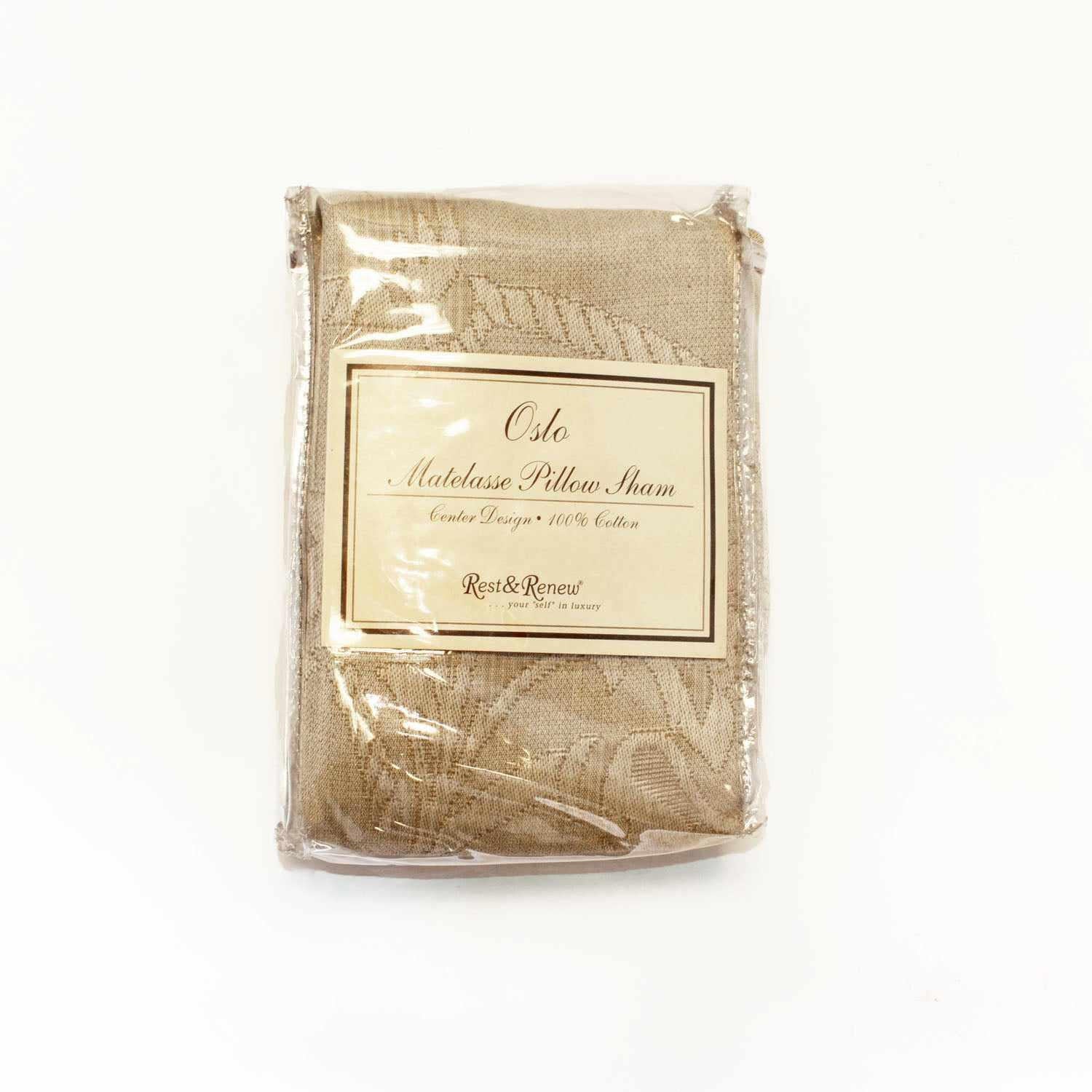 Oslo Cotton Jacquard Premium Matelasse Pillow Sham - Pillow Sham by Superior Brand