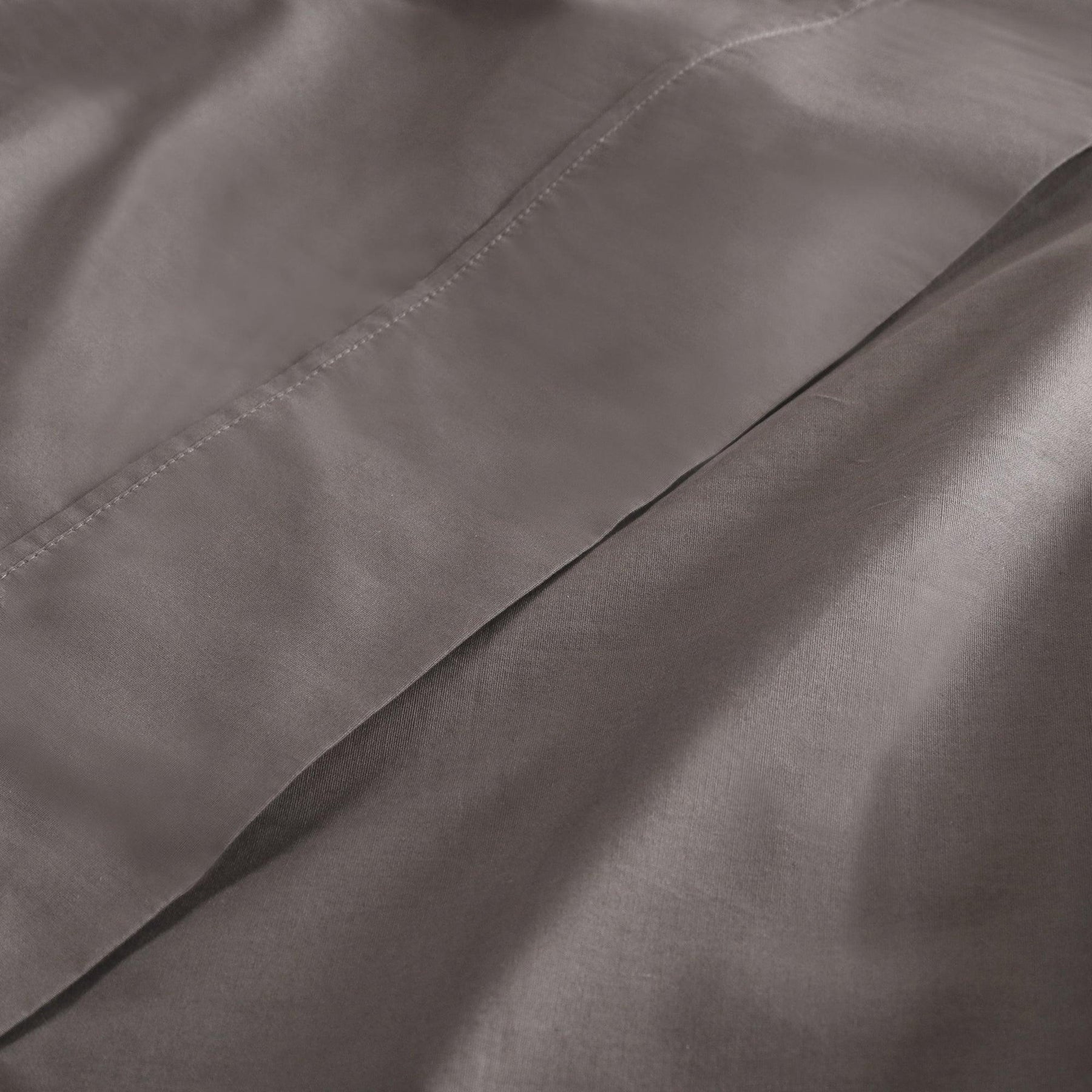 Superior 100% Cotton Percale 300 Thread Count Sheet Set - Grey