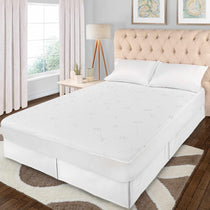 Rayon from Bamboo Blend Hypoallergenic Waterproof Mattress Protector - Mattress Protector by Superior Brand