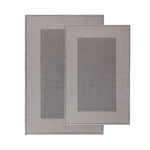 Reno Modern Non-Slip Machine Washable Kitchen & Bath Rug Mat Set - Bath Mats by Superior
