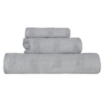 Roma Cotton Ribbed Textured Soft Absorbent 3 Piece Assorted Towel Set - Towel Set by Superior