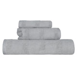 Roma Cotton Ribbed Textured Soft Absorbent 3 Piece Assorted Towel Set - Towel Set by Superior