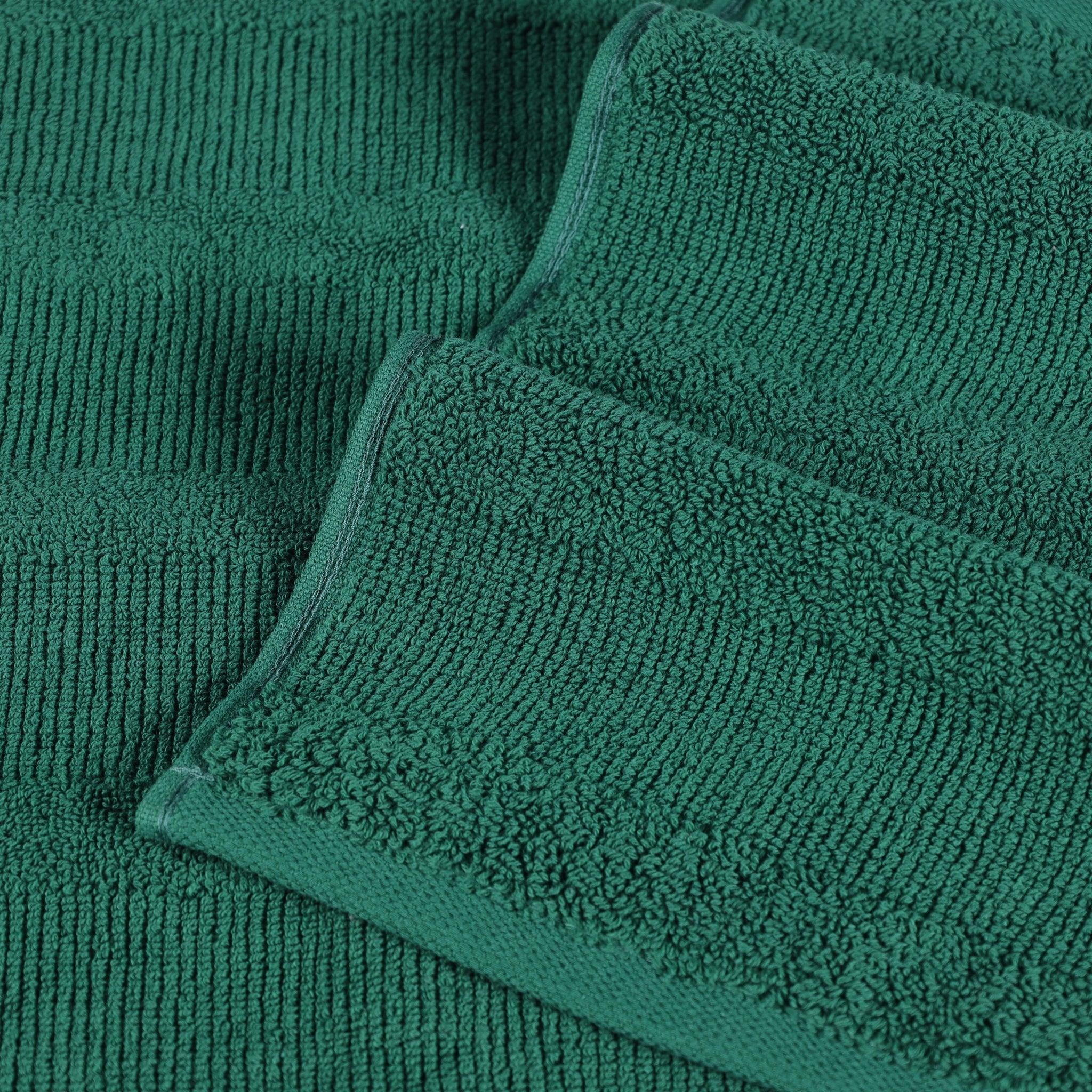 Roma Cotton Ribbed Textured Soft Absorbent 3 Piece Assorted Towel Set - Towel Set by Superior