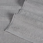 Roma Cotton Ribbed Textured Soft Absorbent 3 Piece Assorted Towel Set - Towel Set by Superior