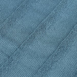 Roma Cotton Ribbed Textured Soft Absorbent 3 Piece Assorted Towel Set - Towel Set by Superior