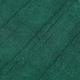 Roma Cotton Ribbed Textured Soft Absorbent 3 Piece Assorted Towel Set - Towel Set by Superior