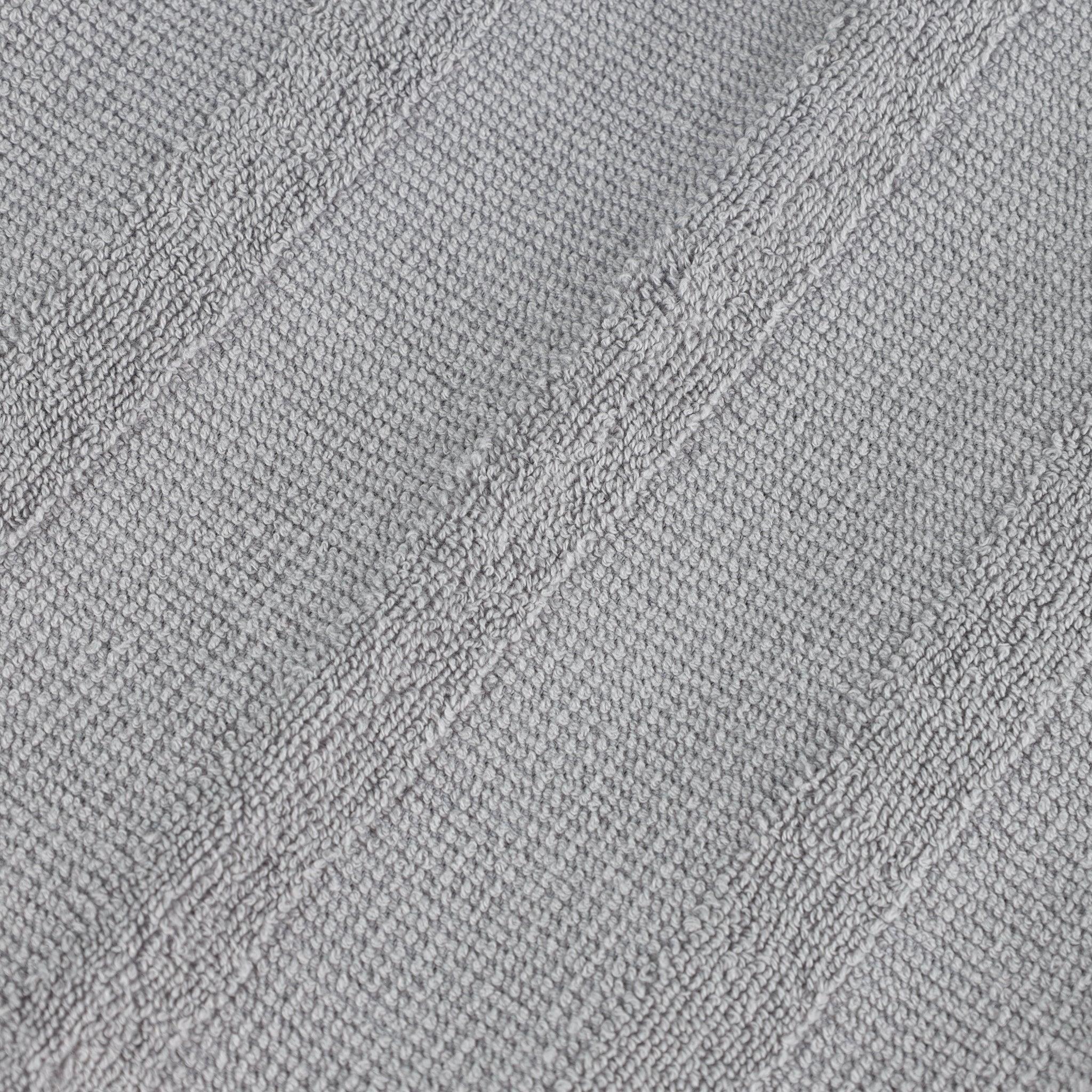Roma Cotton Ribbed Textured Soft Absorbent 3 Piece Assorted Towel Set - Towel Set by Superior
