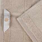 Roma Cotton Ribbed Textured Soft Absorbent 3 Piece Assorted Towel Set - Towel Set by Superior