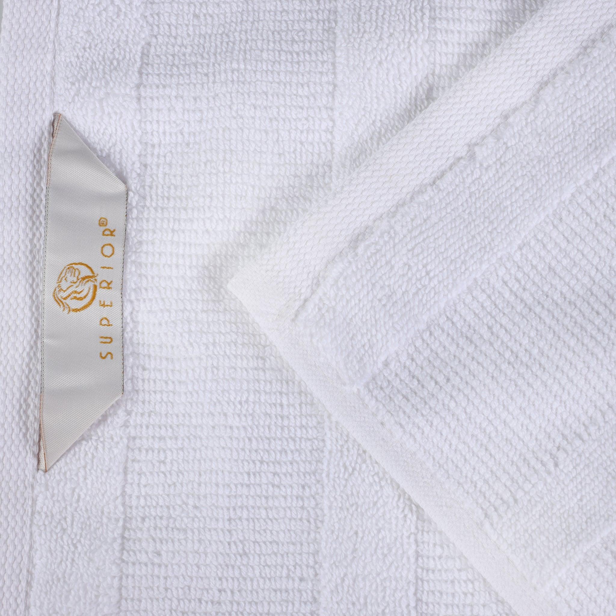 Roma Cotton Ribbed Textured Soft Absorbent 3 Piece Assorted Towel Set - Towel Set by Superior