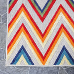 Acacia Geometric Zigzag Area Rug Modern Indoor Outdoor Rugs - Rugs by Superior
