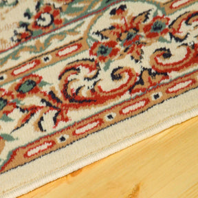 Superior Tayana Traditional Oriental Floral Medallion 3-Piece Indoor Area Rug Set - Caramel