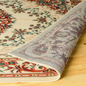 Superior Tayana Traditional Oriental Floral Medallion 3-Piece Indoor Area Rug Set  - Carmel