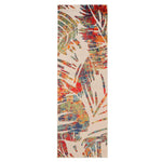 Siesta Botanical Leaves Geometric Area Rug Indoor Outdoor Rug - Rugs by Superior