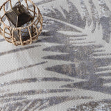 Siesta Botanical Leaves Geometric Area Rug Indoor Outdoor Rug - Rugs by Superior