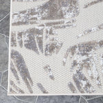 Siesta Botanical Leaves Geometric Area Rug Indoor Outdoor Rug - Rugs by Superior