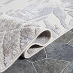 Siesta Botanical Leaves Geometric Area Rug Indoor Outdoor Rug - Rugs by Superior