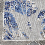 Siesta Botanical Leaves Geometric Area Rug Indoor Outdoor Rug - Rugs by Superior