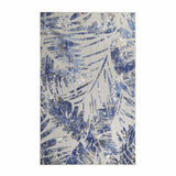 Siesta Botanical Leaves Geometric Area Rug Indoor Outdoor Rug - Rugs by Superior