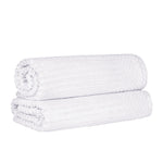 Soho Ribbed Cotton Absorbent 2 Piece Bath Sheet Towel Set - Bath Sheet by Superior
