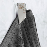Soho Ribbed Cotton Super Absorbent 4 Piece Hand Towel Set - Hand Towel Set by Superior