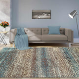 Sunderland Modern Abstract Geometric Indoor Area Rug - by Superior