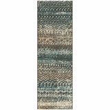 Sunderland Modern Abstract Geometric Indoor Area Rug - by Superior