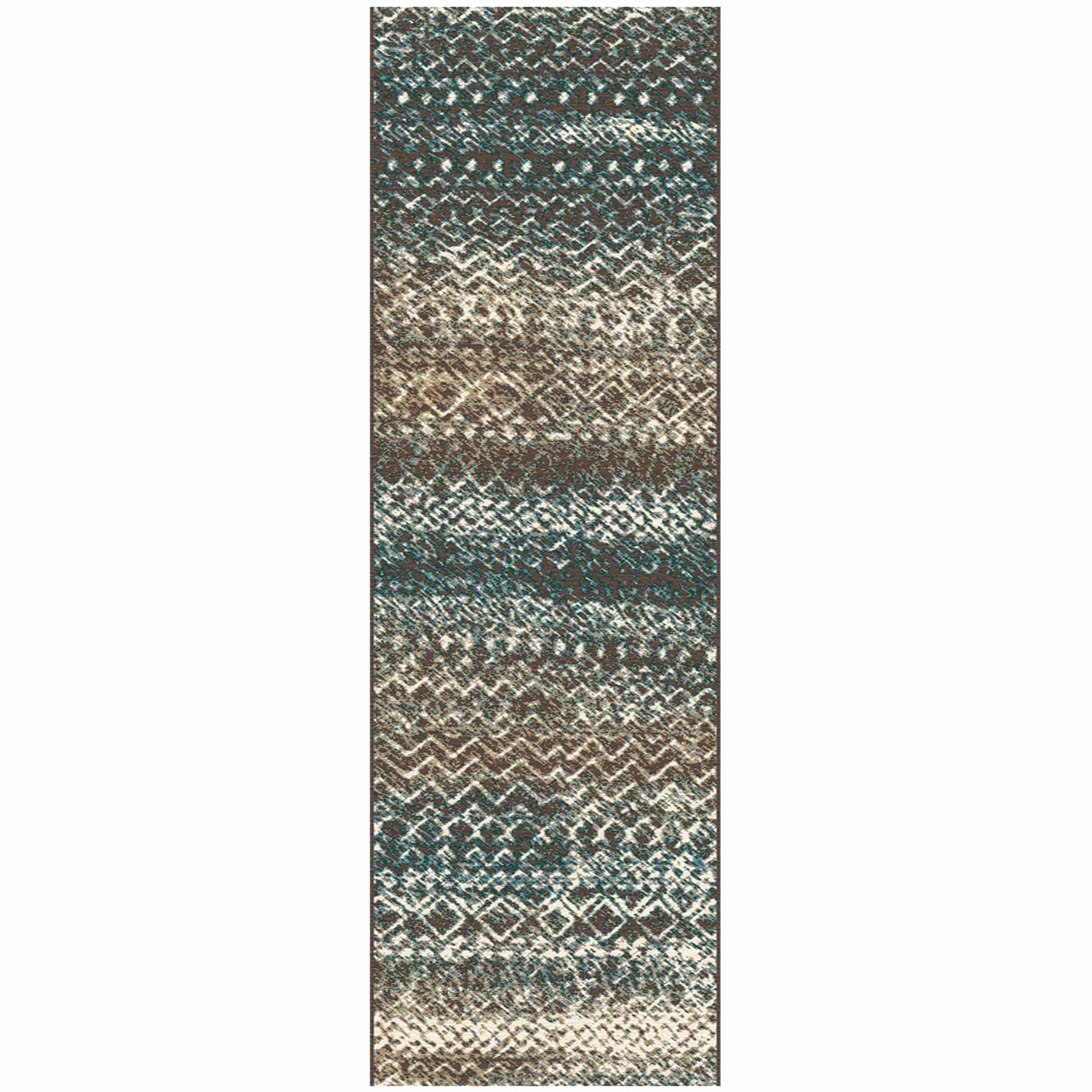 Sunderland Modern Abstract Geometric Indoor Area Rug - by Superior