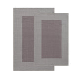 Troy Solid Non-Slip Machine Washable Bath Rug Set - Bath Mats by Superior