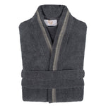 Turkish Cotton Terry Kimono Embroidered Super-Soft Unisex Bathrobe - Bath Robe by Superior