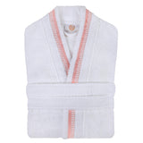 Turkish Cotton Terry Kimono Embroidered Super-Soft Unisex Bathrobe - Bath Robe by Superior
