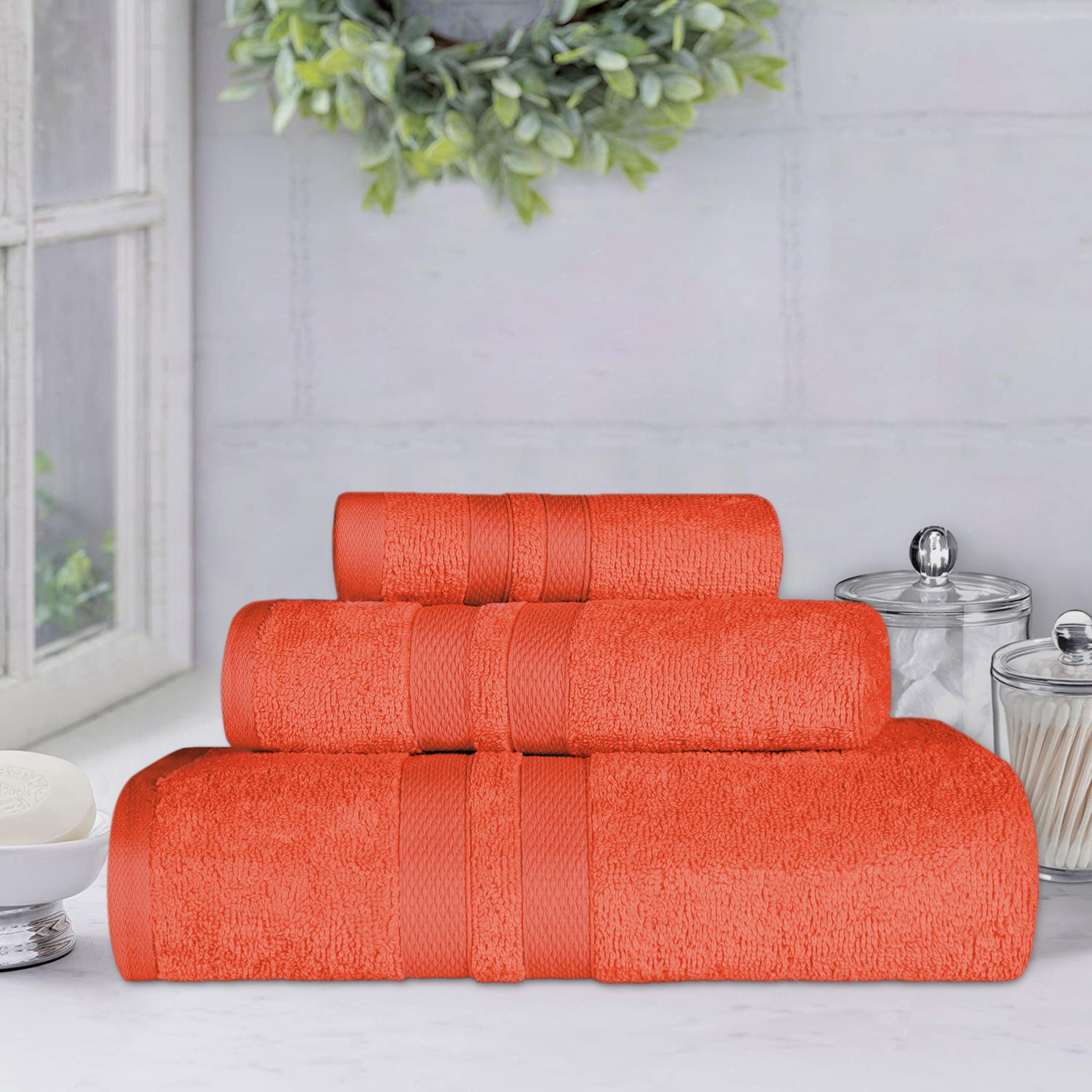Ultra-Soft Cotton Absorbent Quick-Drying 3 Piece Towel Set - Towel Set by Superior