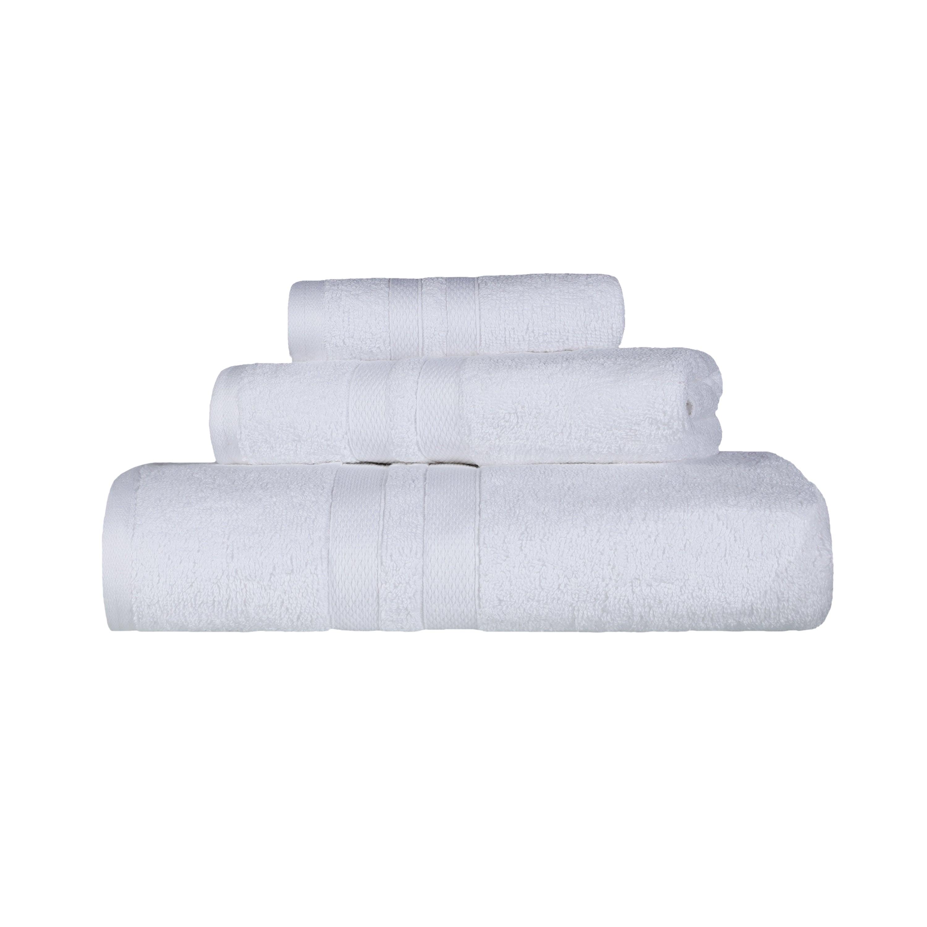 Ultra-Soft Cotton Absorbent Quick-Drying 3 Piece Towel Set - Towel Set by Superior