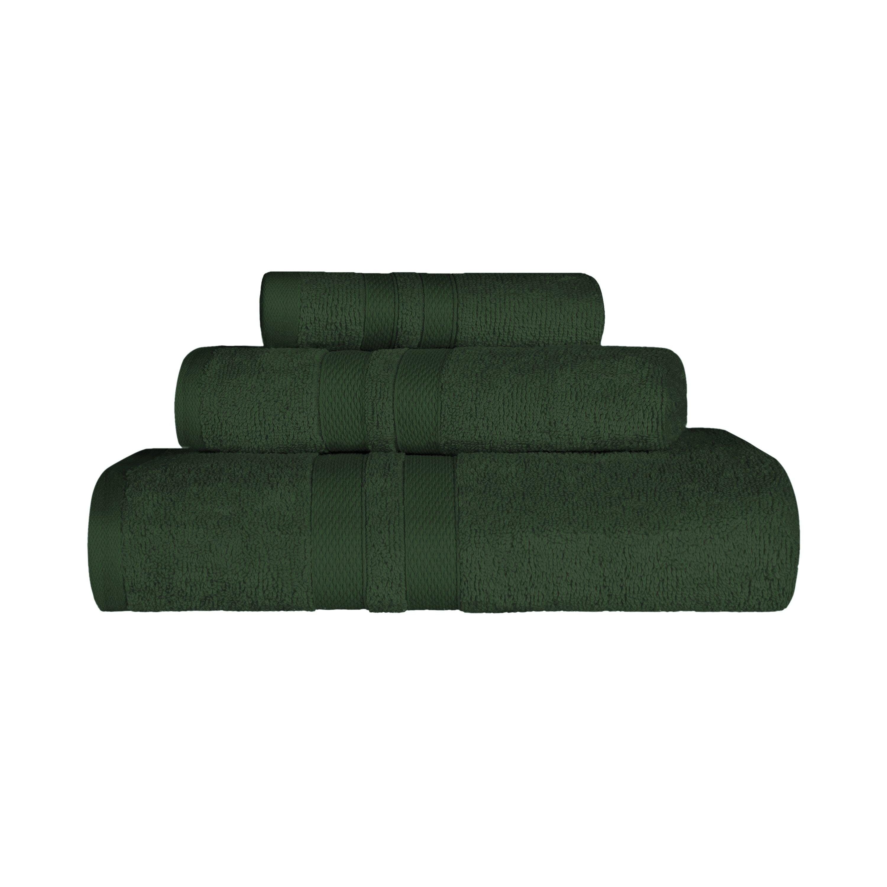 Ultra-Soft Cotton Absorbent Quick-Drying 3 Piece Towel Set - Towel Set by Superior