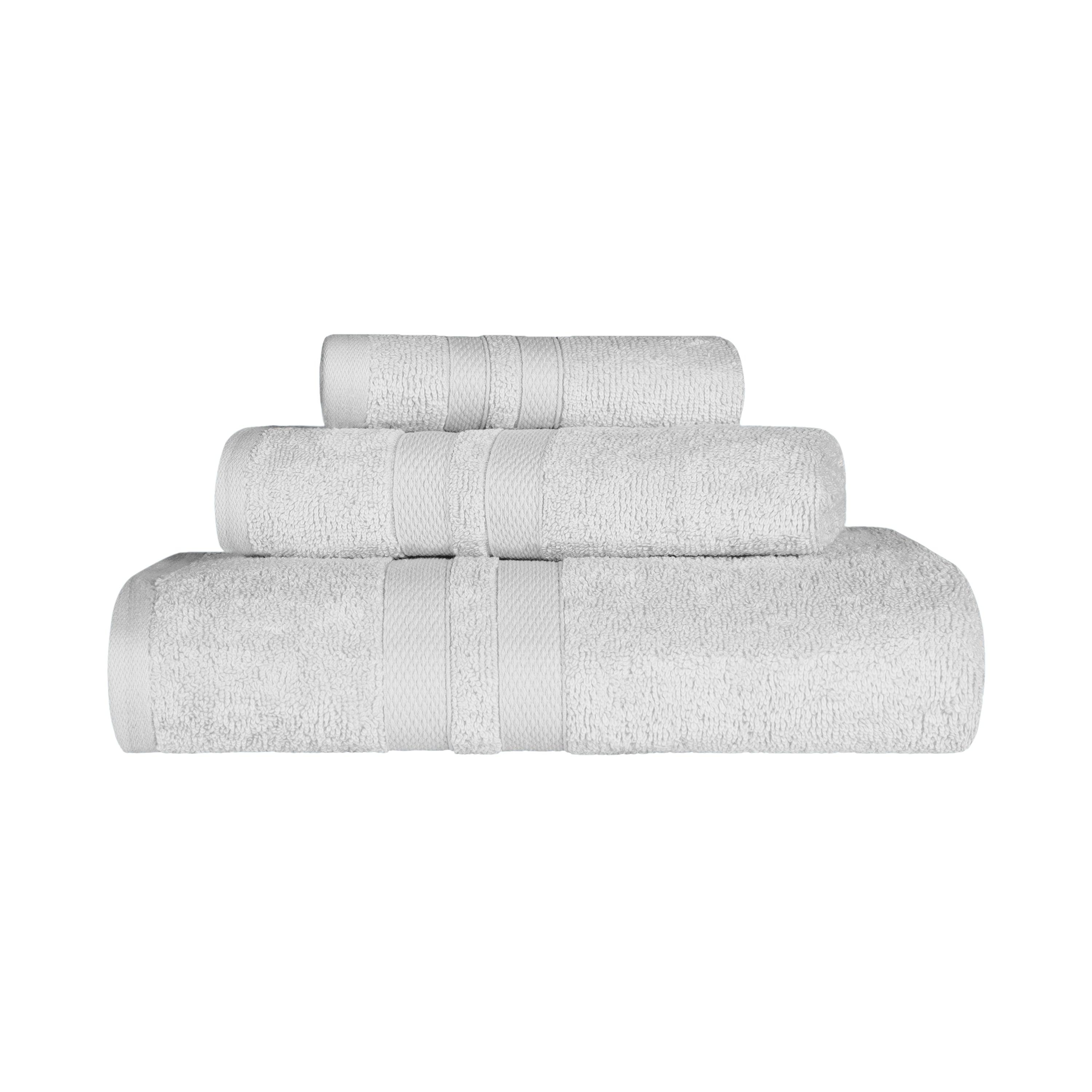 Ultra-Soft Cotton Absorbent Quick-Drying 3 Piece Towel Set - Towel Set by Superior