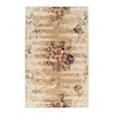 Washed Floral Medallion Indoor Area Rug Or Runner Rug - by Superior
