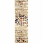 Washed Floral Medallion Indoor Area Rug Or Runner Rug - by Superior